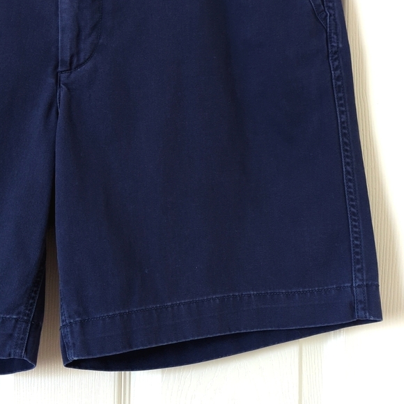 Polo Ralph Lauren Classic Relaxed Fit Flat Front Chino Shorts Newport Navy 33 - Picture 10 of 14